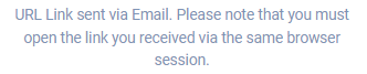 Email URL msg