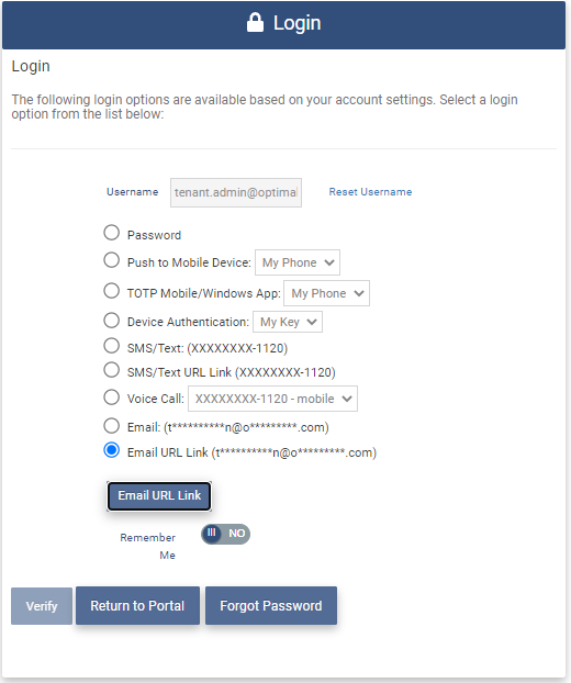 Use Email URL