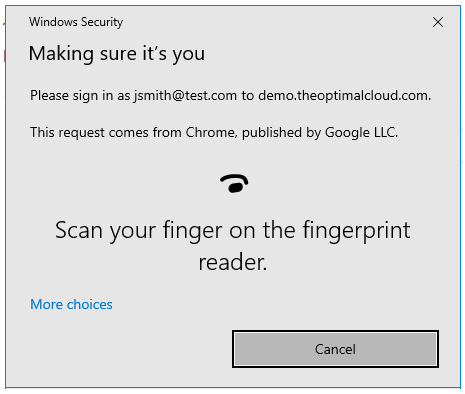 Use Windows Hello 2